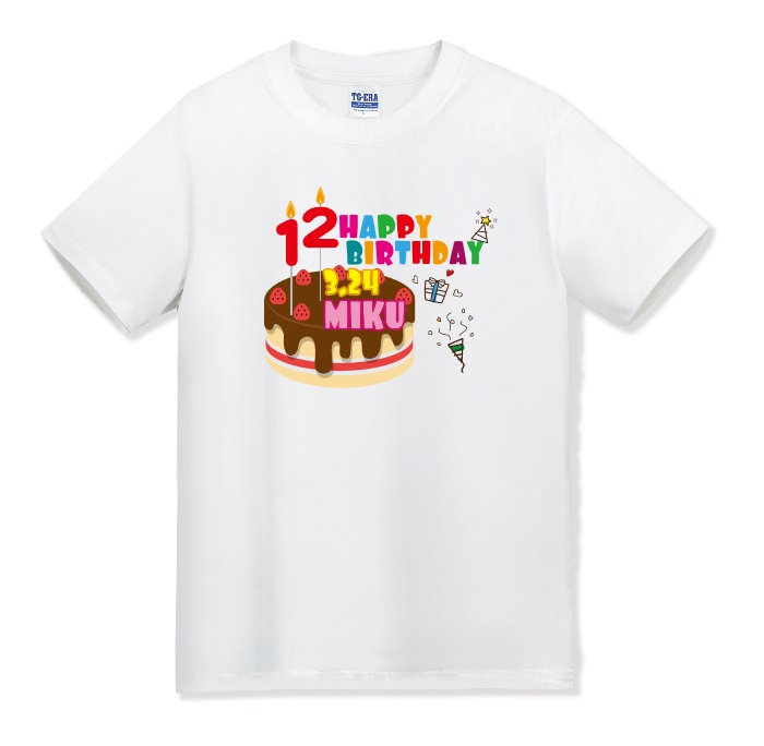 HAPPY BIRTHDAY Tシャツ！